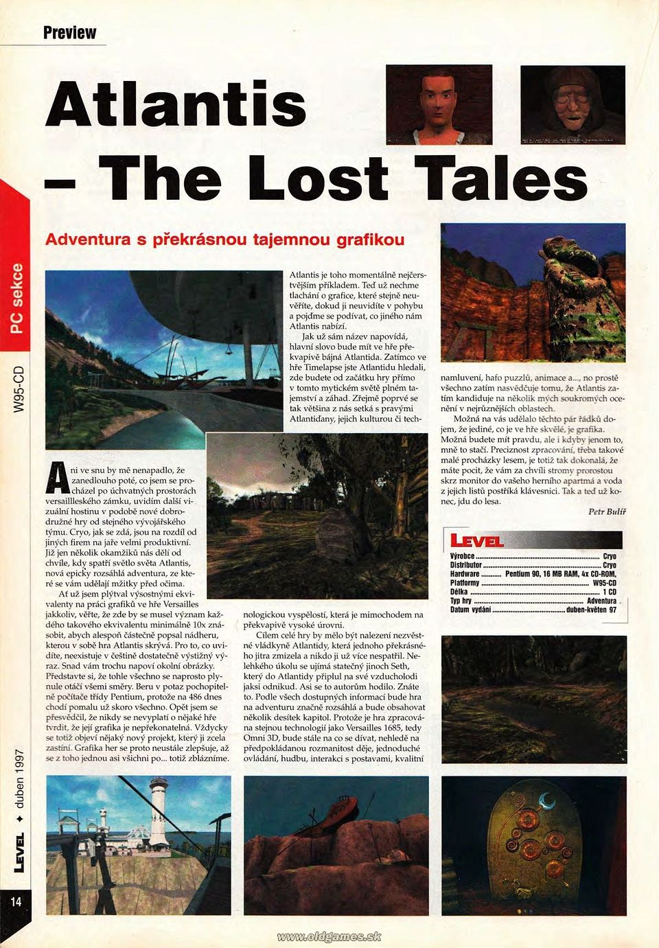 Preview: Atlantis - The Lost Tales