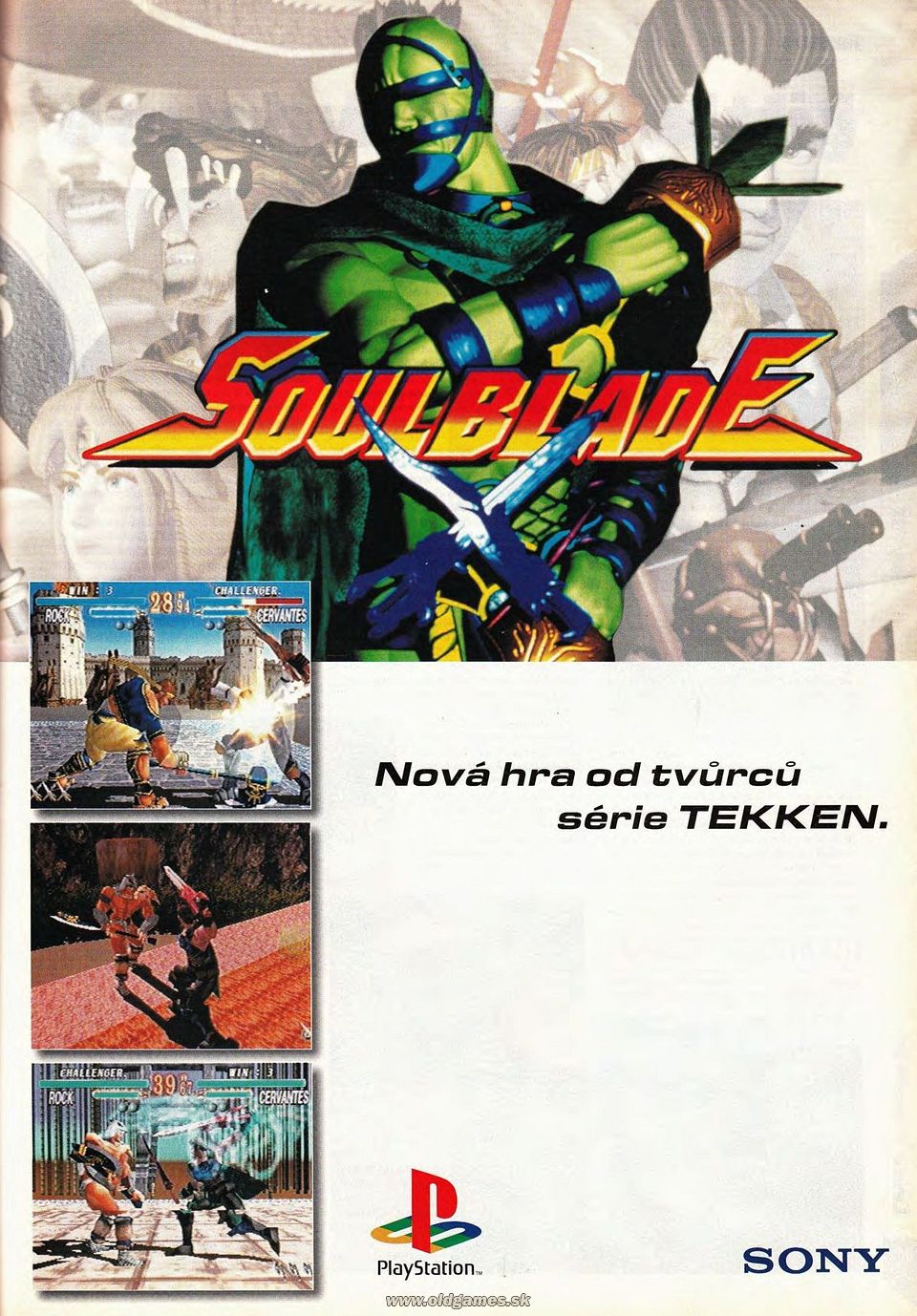 reklama: Soulblade (PSX)