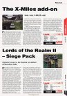 The X-Miles add-on, Lords of the Realm II - Siege Pack