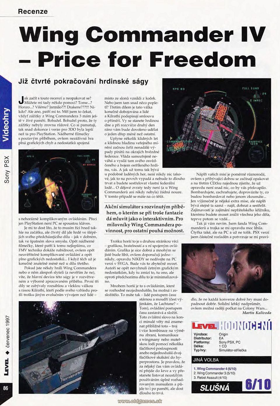 Wing Commander IV - Price for Freedom