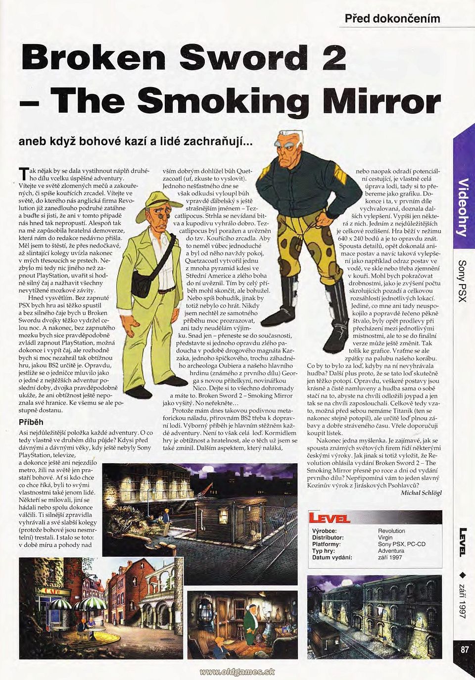 Preview: Broken Sword 2 - The Smoking Mirror