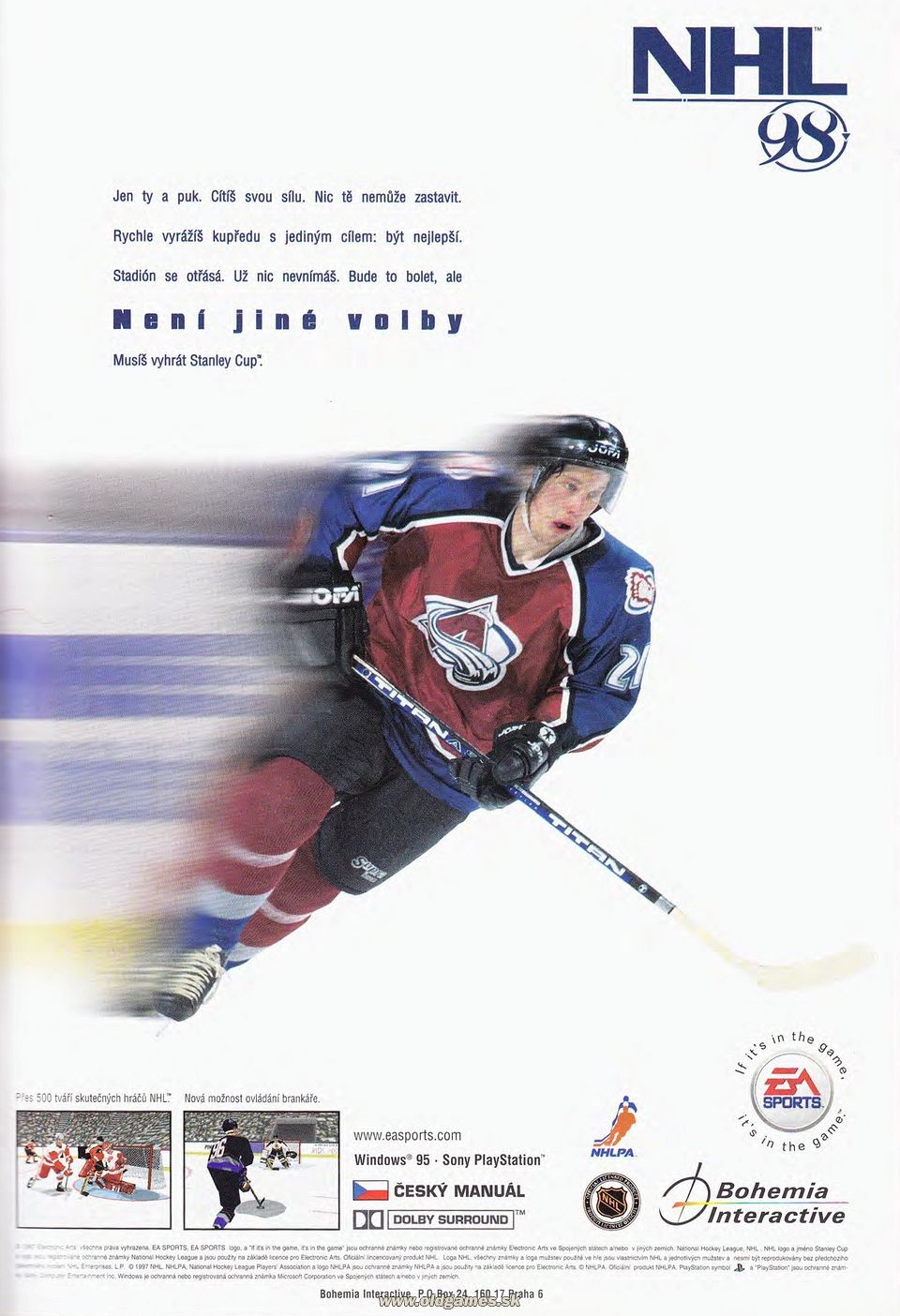 reklama - NHL 98