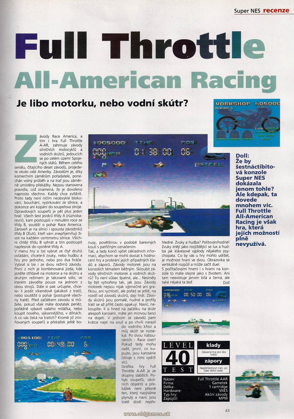 Full Throttle: All-American  Racing