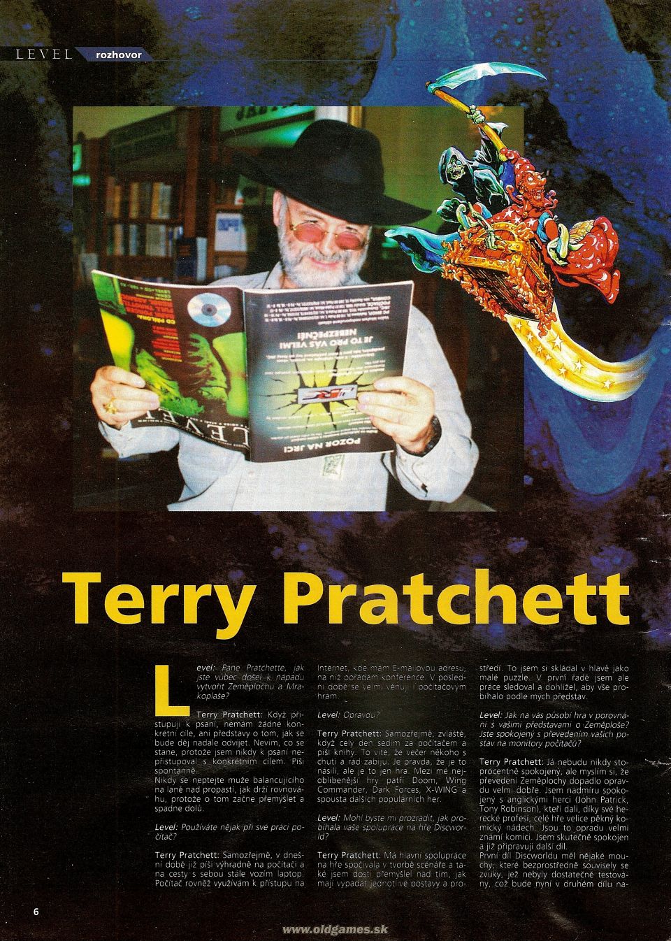 Interview: Terry Pratchett