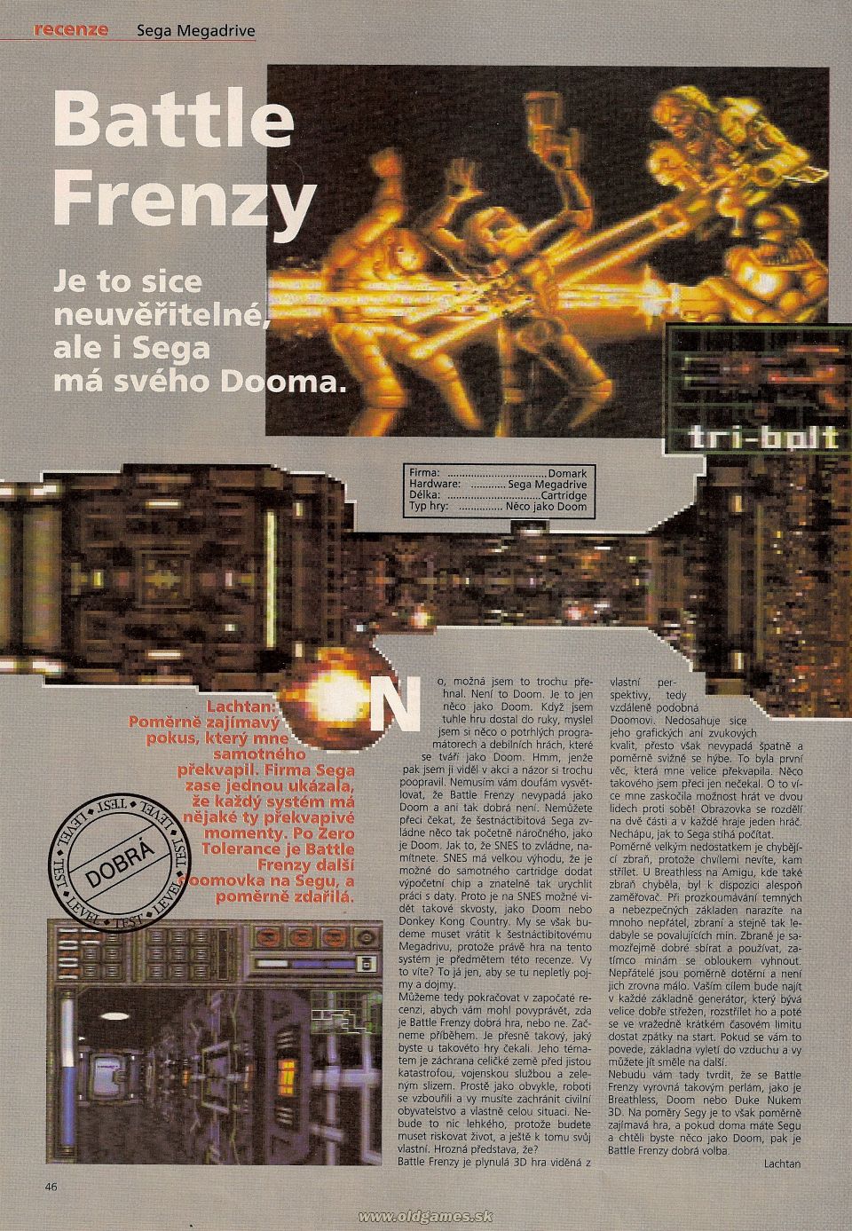 Battle Frenzy (Genesis)