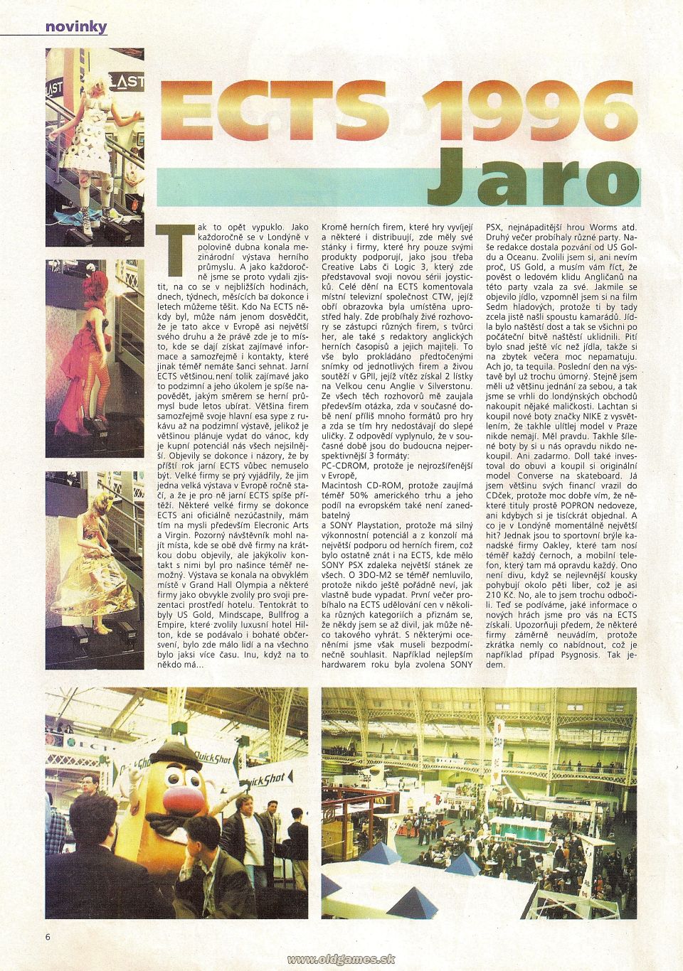 ECTS 1996, Jaro