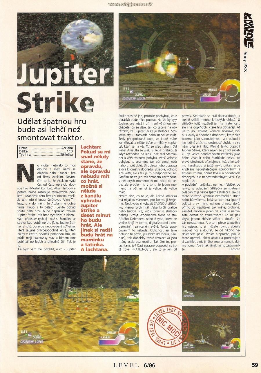 Jupiter Strike (PSX)