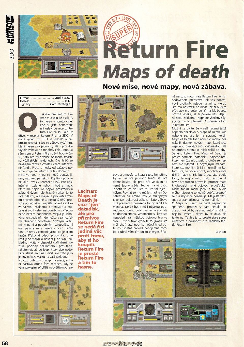 Return Fire: Maps of Death (3DO)