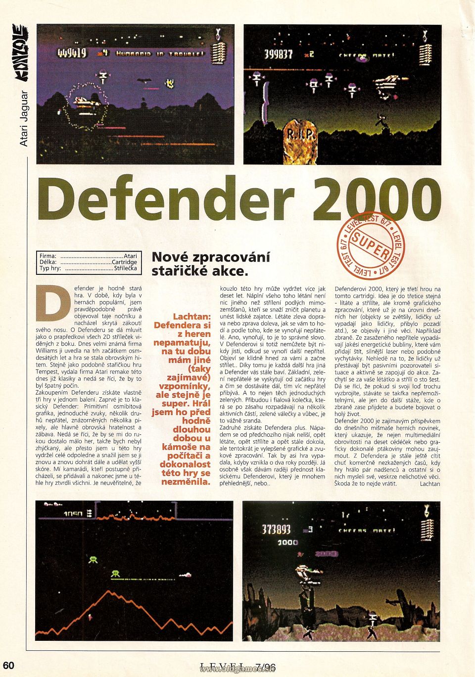 Defender 2000 (Atari Jaguar)
