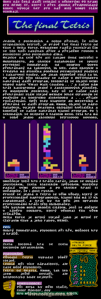 Final Tetris