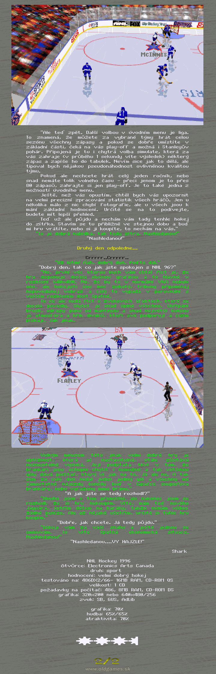 NHL Hockey 96 (2/2)