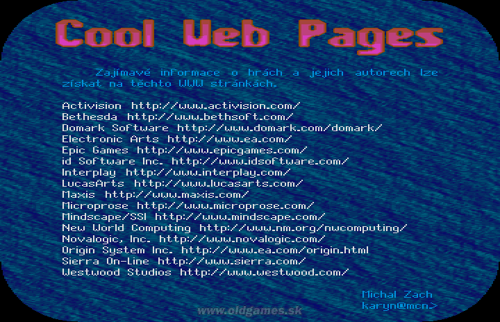 Cool Web Pages