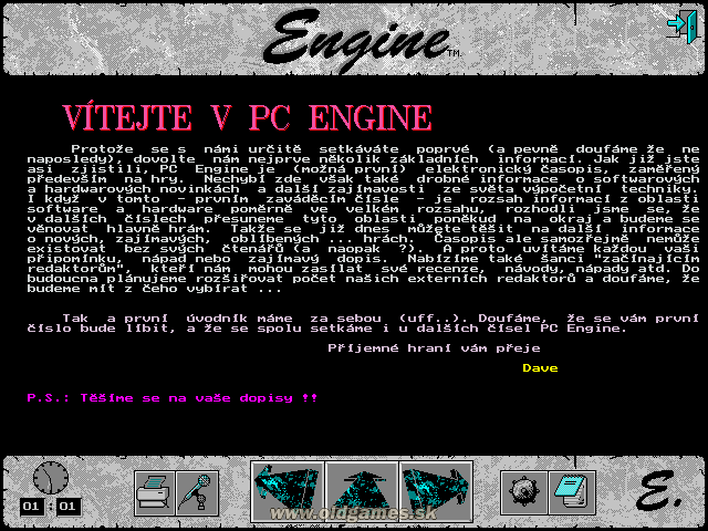 Vítejte v PC Engine