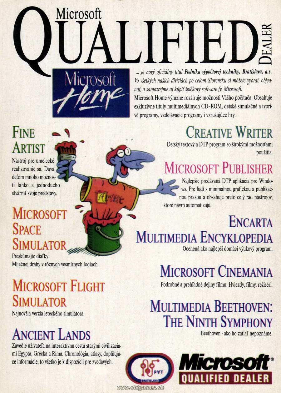 reklama: Microsoft Home