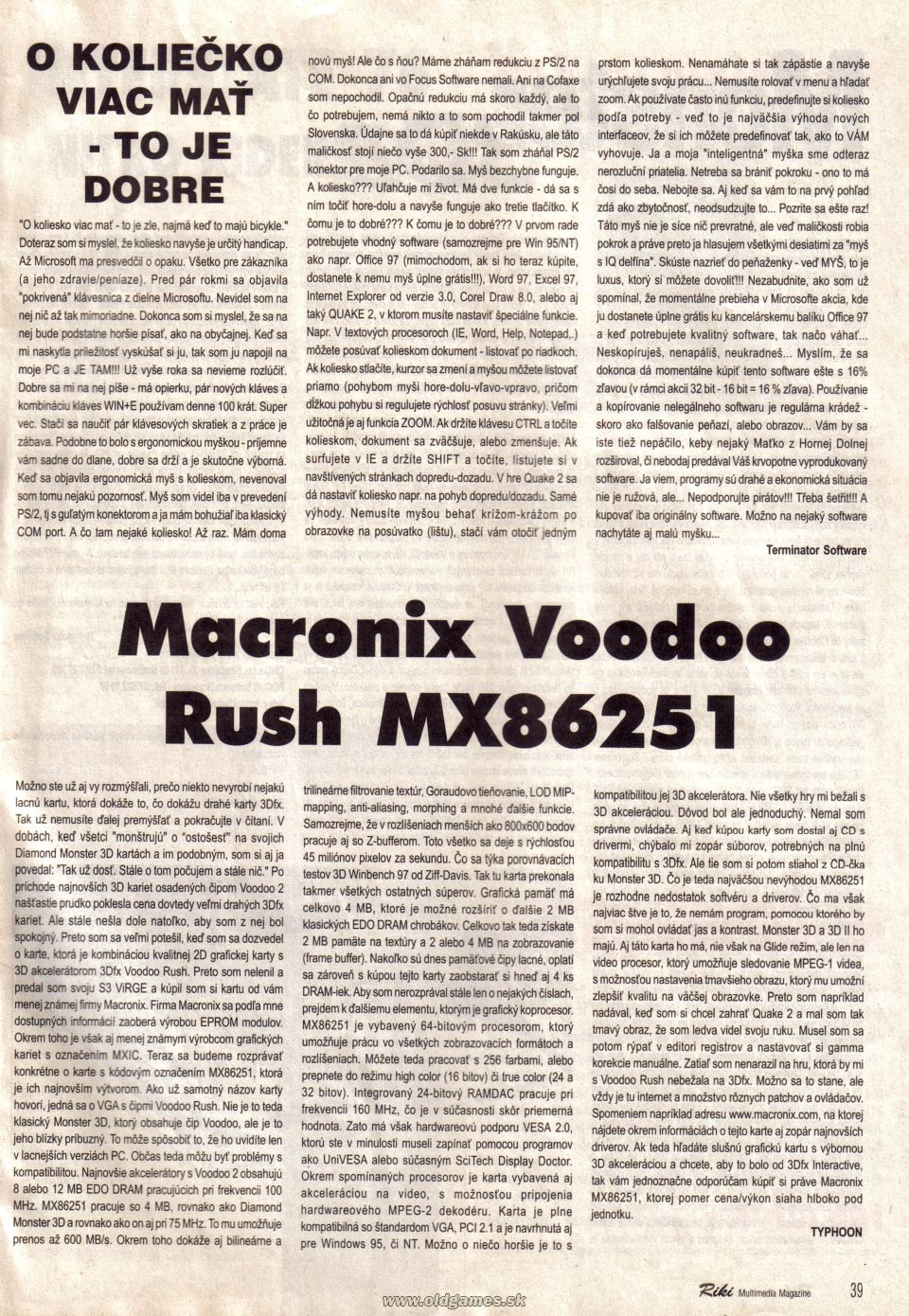 Micronix Woodoo Rush MX86251