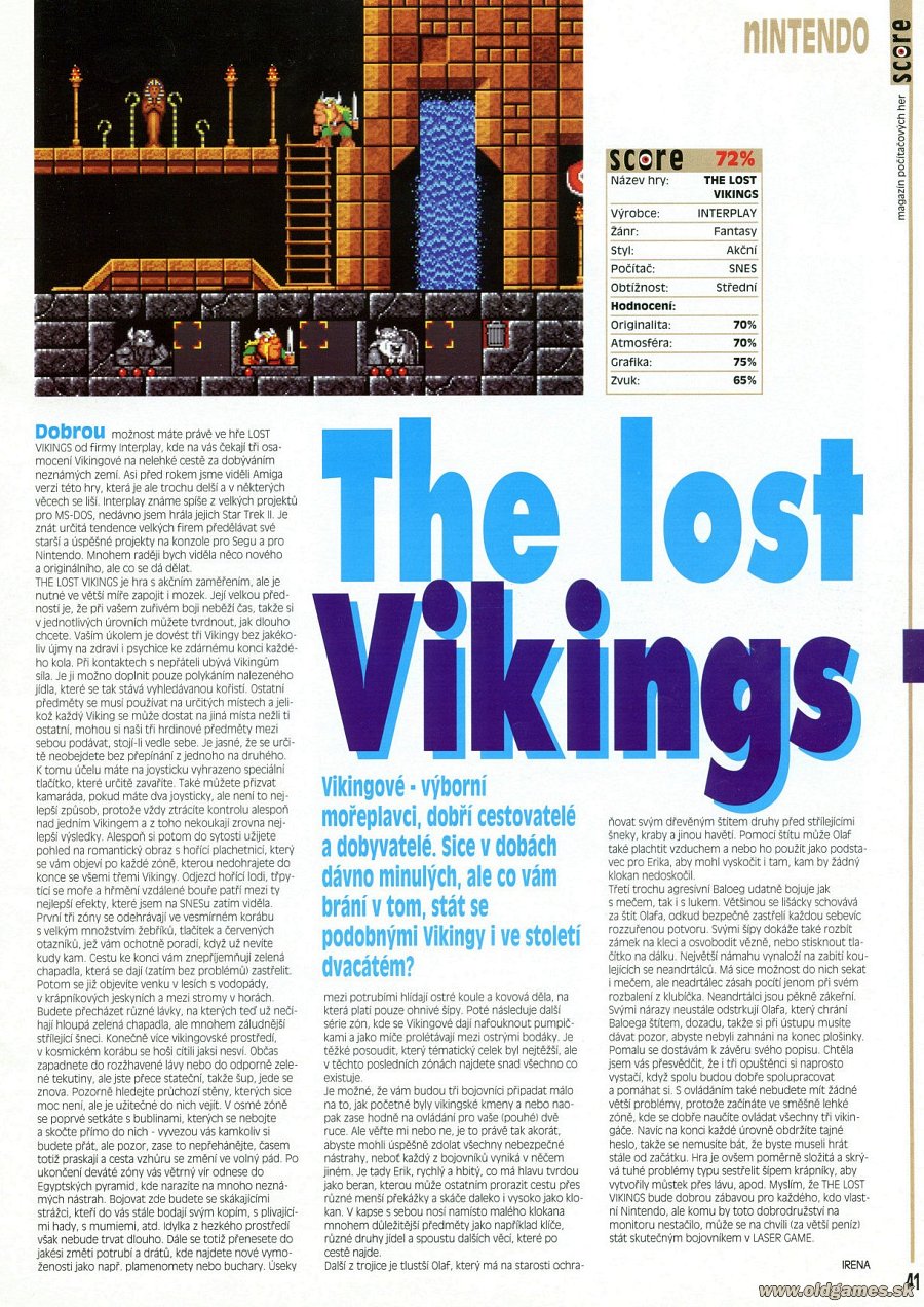 Lost Vikings (Nintendo)