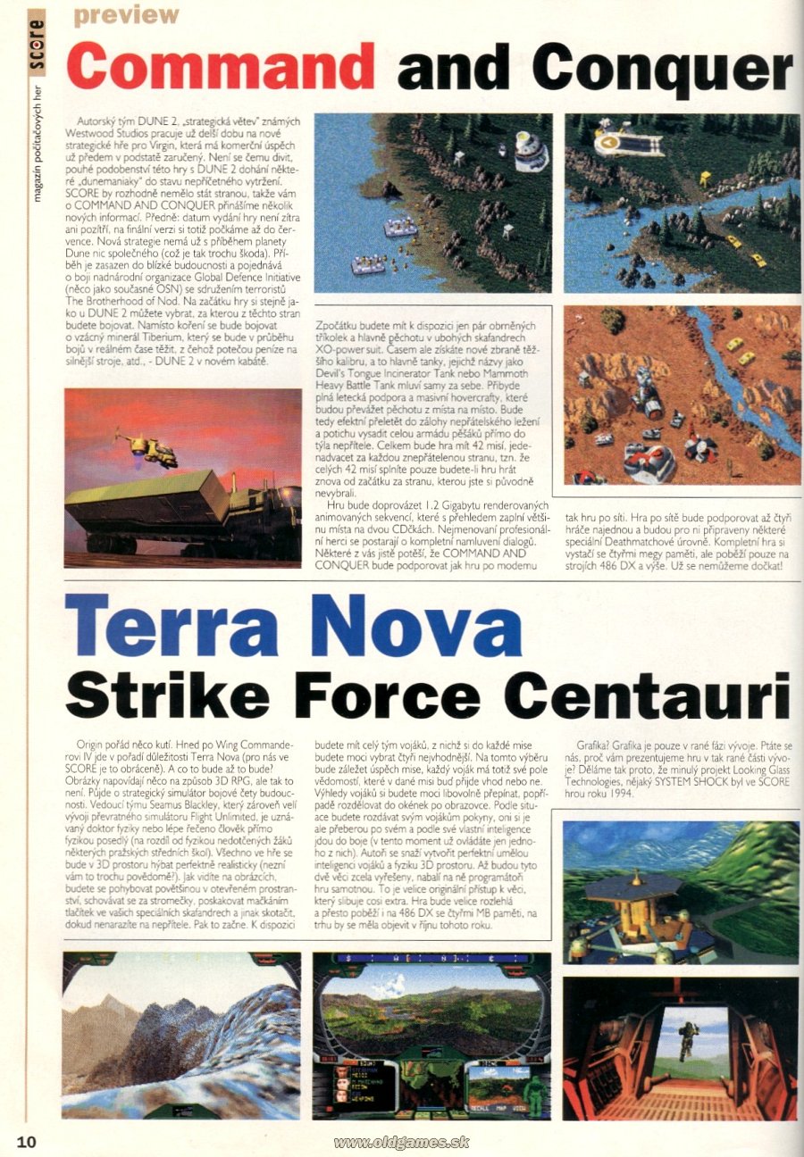 Command and Conquer, Terra Nova (Preview)