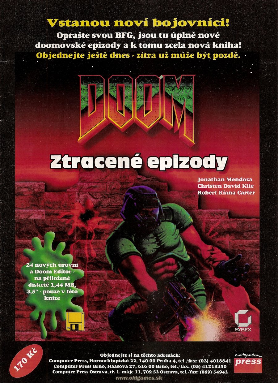 reklama: Doom - Ztracené epizody