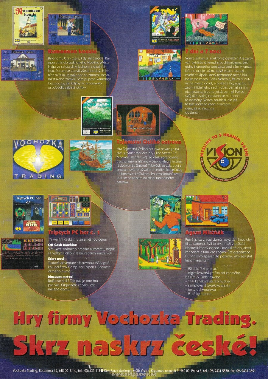 reklama: Hry firmy Vochozka Trading