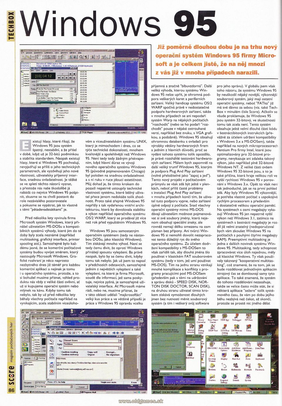 Techbox: Windows 95