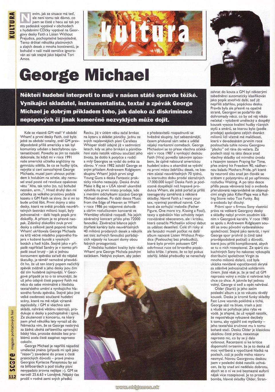 Kultura: George Michael