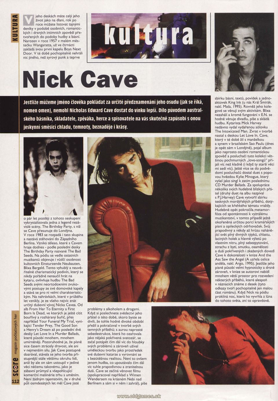 Hudba: Nick Cave