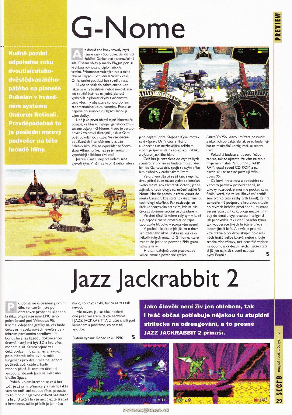 Preview: G-Nome, Jazz Jackrabbit 2