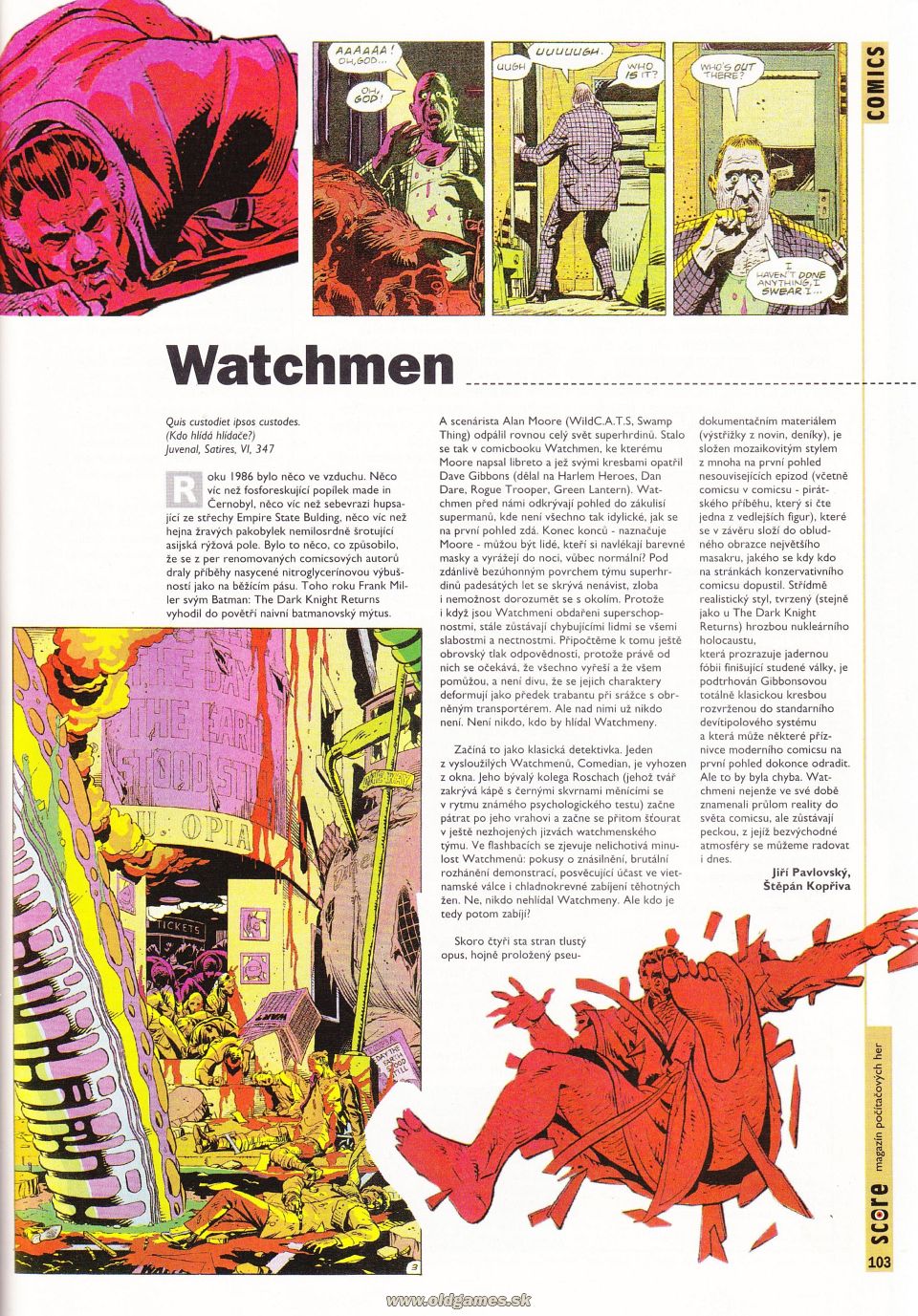 Comics: Watchmen