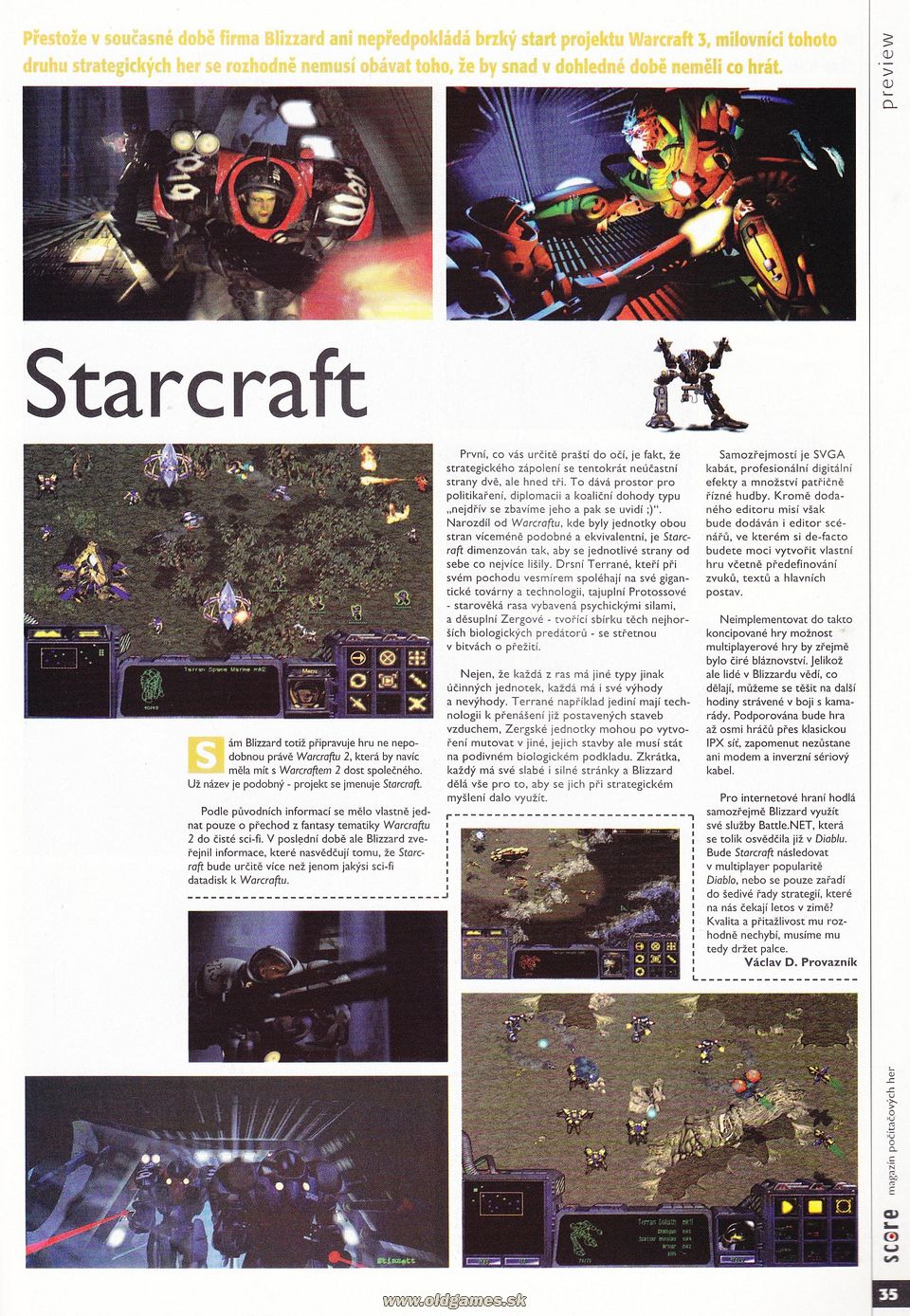 Preview: Starcraft
