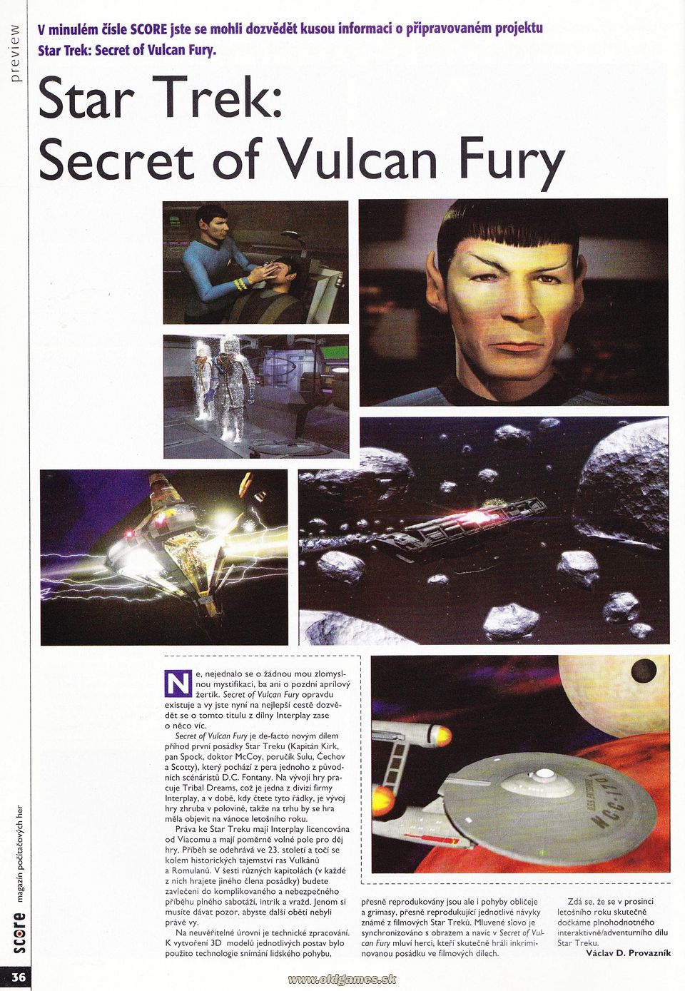 Preview: Star Trek: Secret of Vulcan Fury