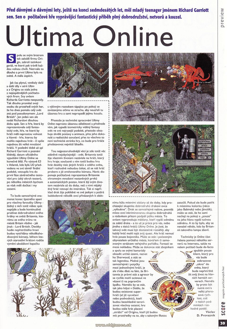 Preview: Ultima Online