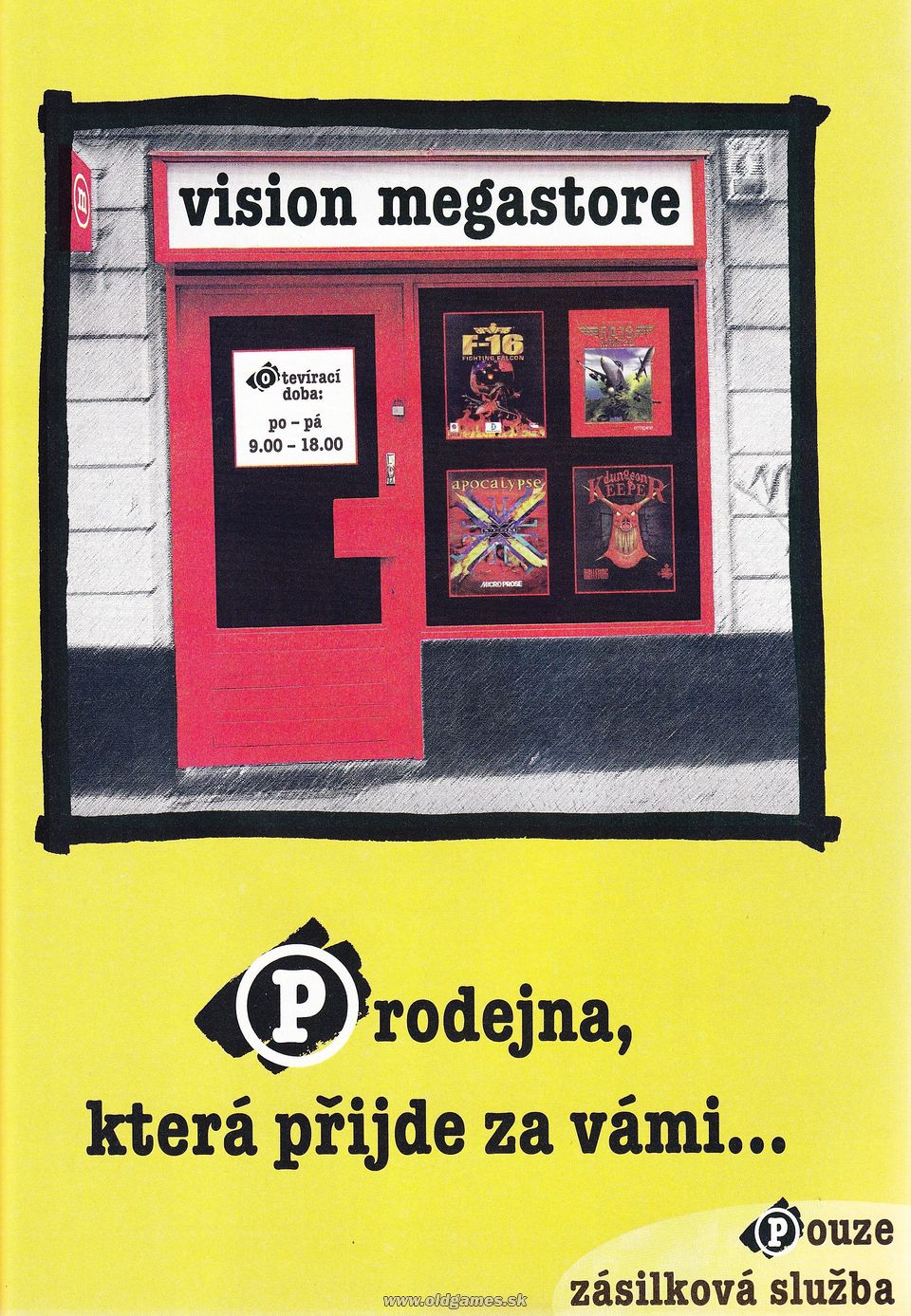 reklama - Vision Megastore