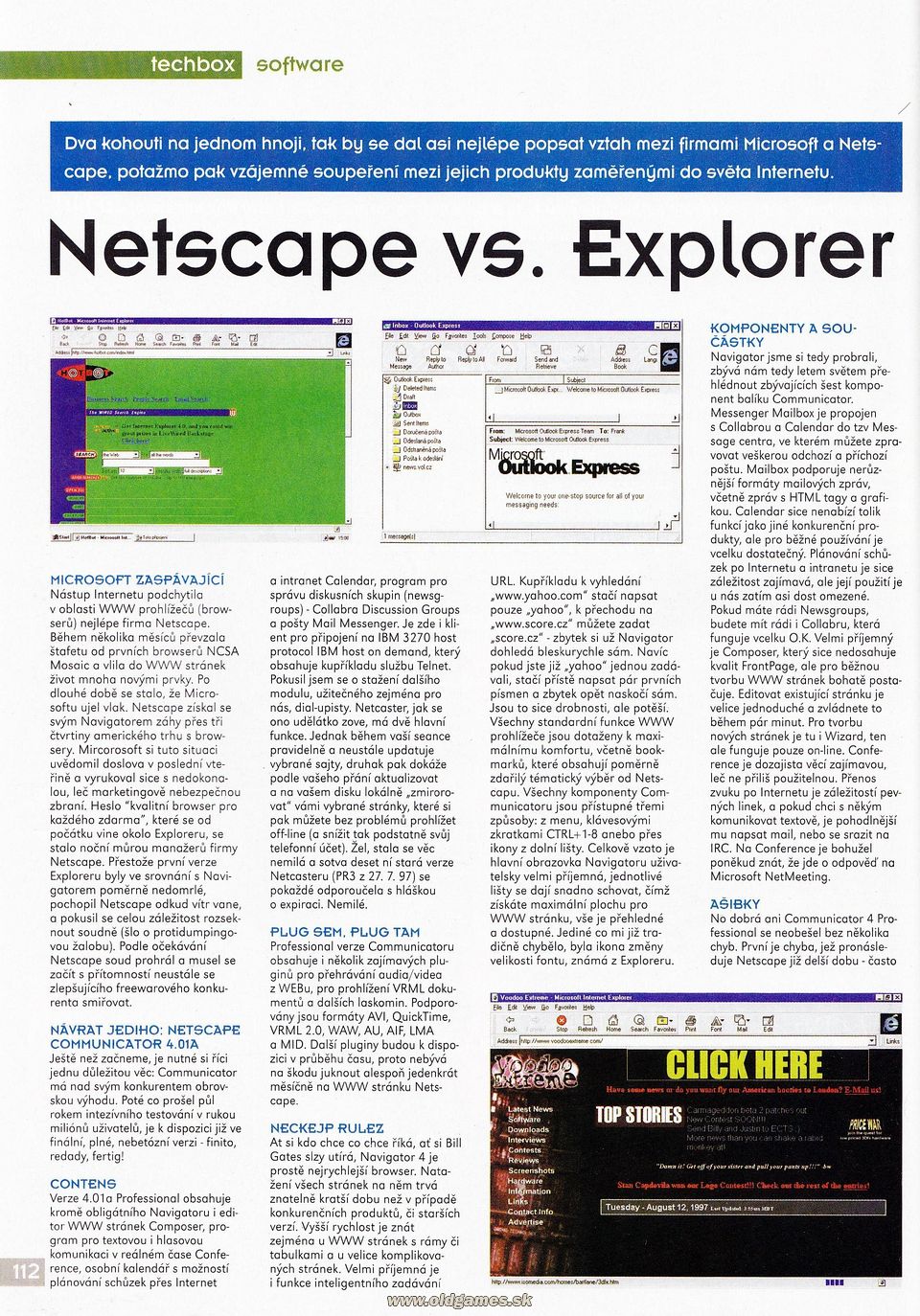 Netscape vs. Explorer