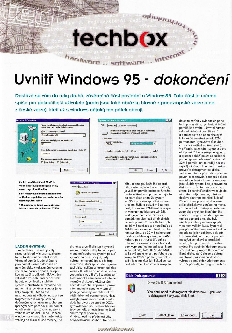 Techbox: Uvnitř Windows 95