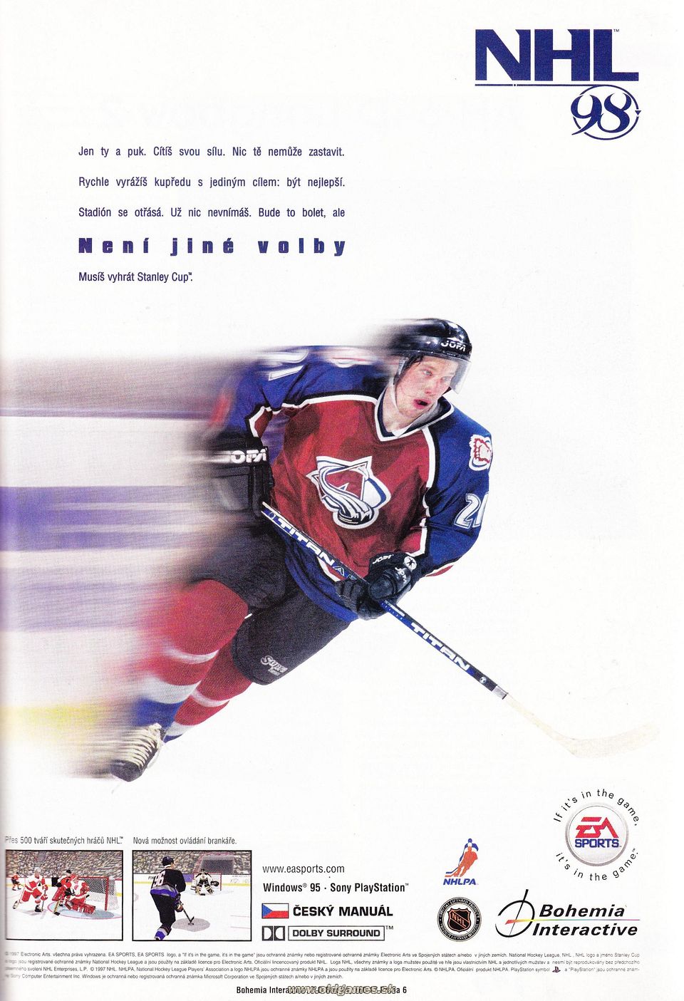reklama - NHL 98