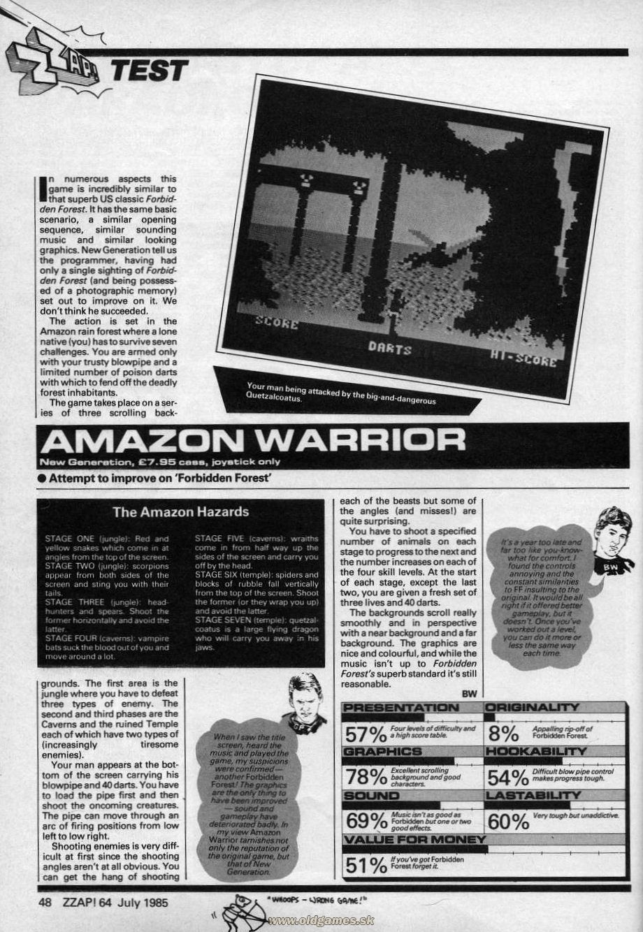 Amazon Warrior (51%)