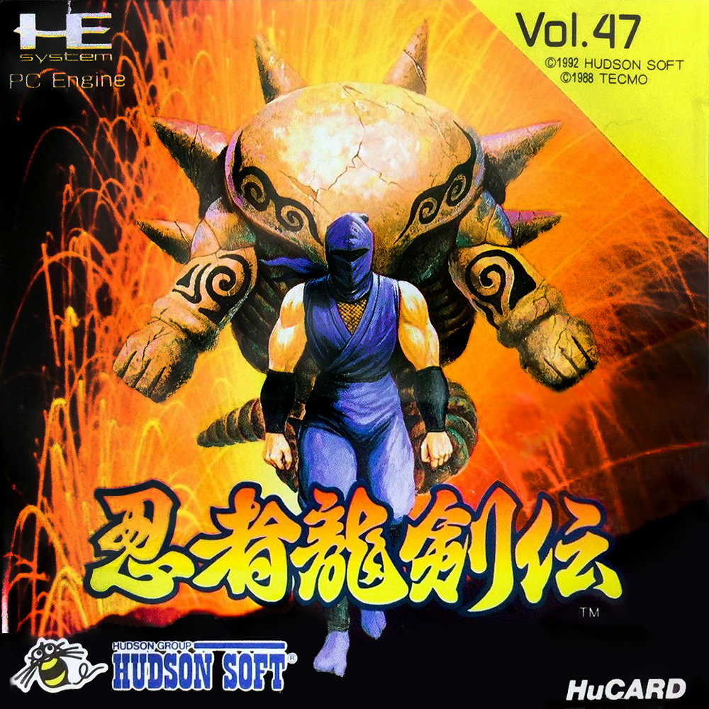 Ninja Gaiden Covers, TurboGrafx-16/PC Engine :: DJ OldGames