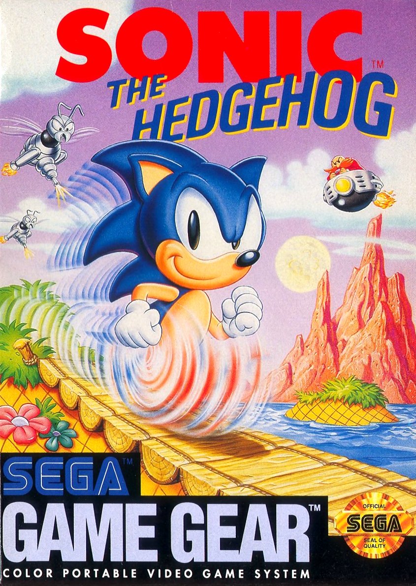 Sonic the Hedgehog Covers, SEGA Game Gear :: DJ OldGames