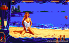 Amiga, Woman on the beach in Rio