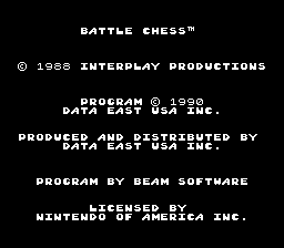 nes battle chess