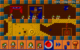 All New World of Lemmings (Lemmings 3) Online :: DJ OldGames