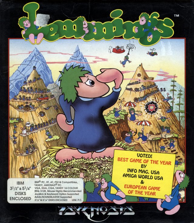 All New World of Lemmings (Lemmings 3) Online :: DJ OldGames