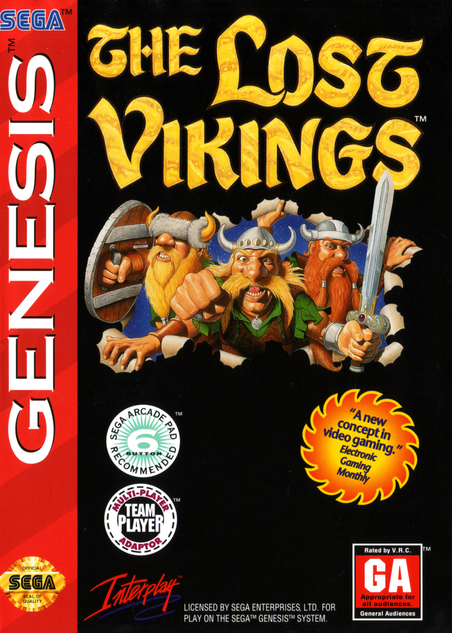the lost vikings 2 genesis