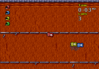 Micro Machines 2: Turbo Tournament - PC DOS, Gameplay
