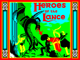 Heroes of the lance zx spectrum mennen after shave black musk