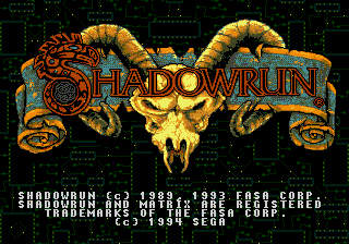 Shadowrun Manual (pdf) :: DJ OldGames