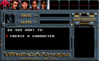DOS, Character generation