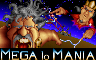 Mega lo Mania - PC DOS, Title