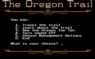 Oregon Trail, The - 
