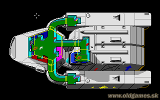 SunDog: Frozen Legacy - Atari ST, SunDog - space ship